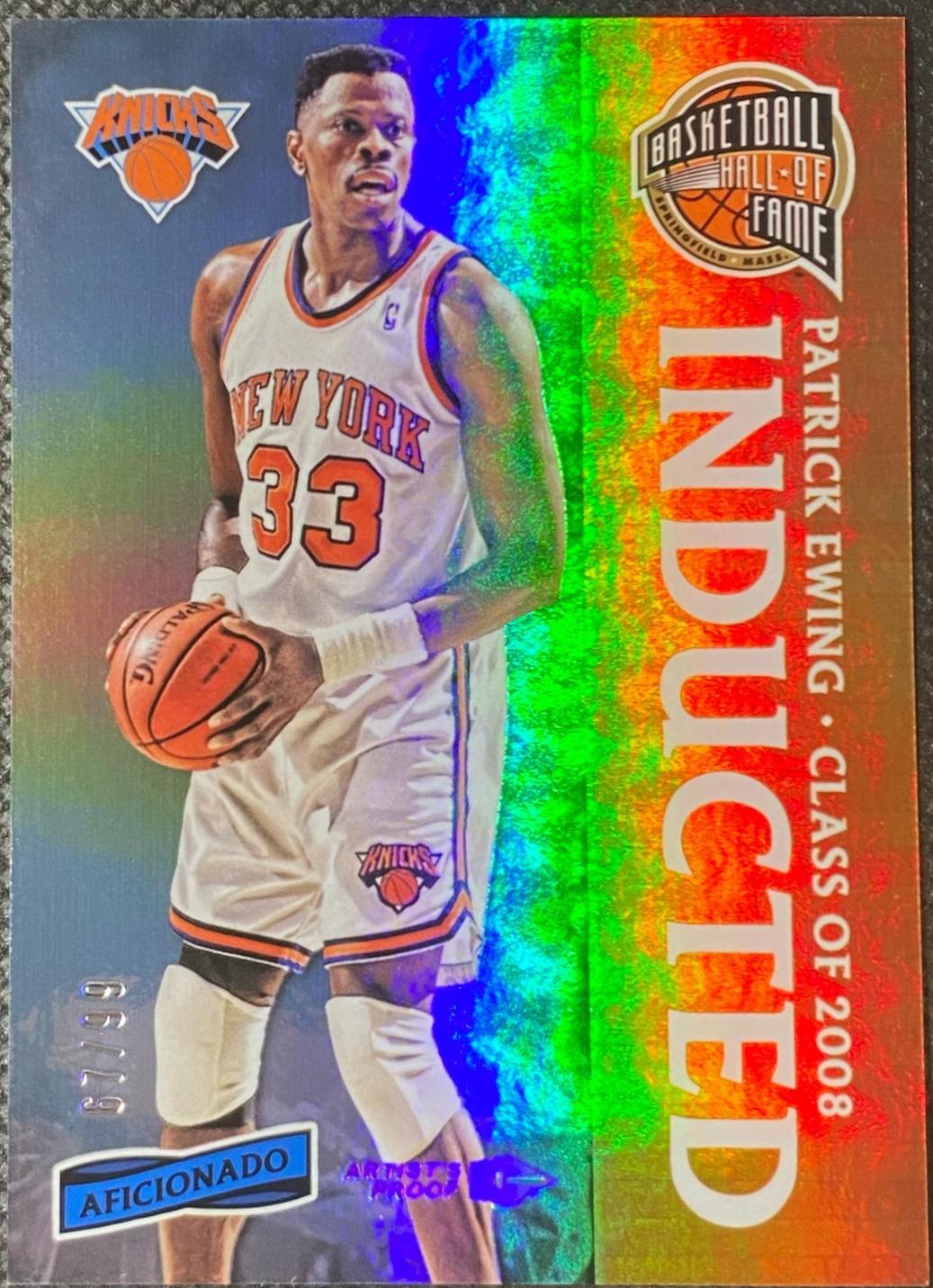 Patrick Ewing [Artist's Proof Red] #149