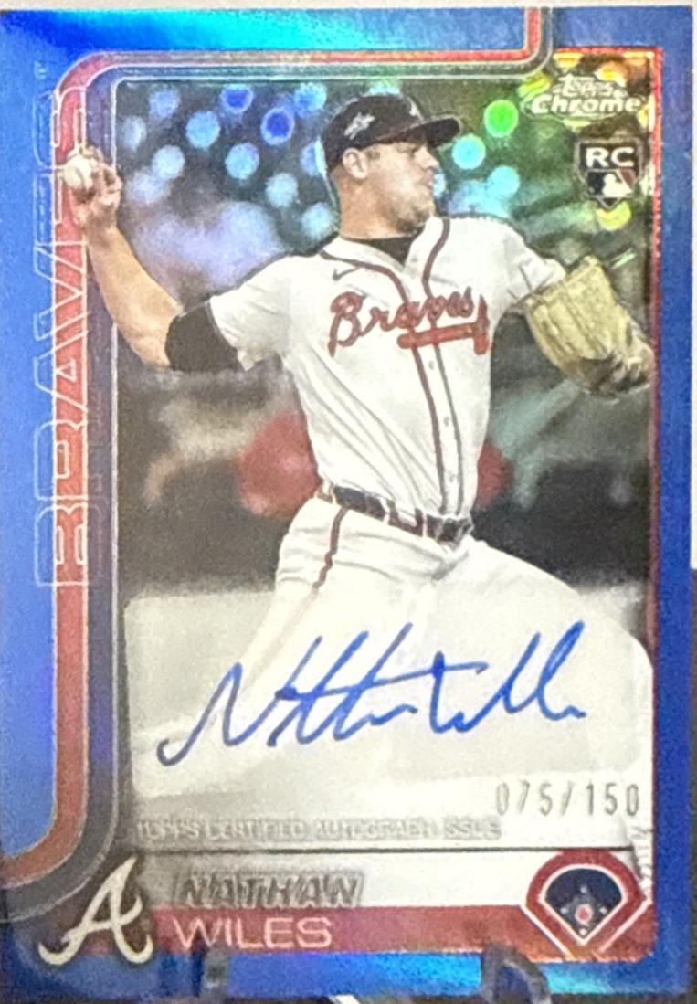 Nathan Wiles [Blue Refractor] #AC-NW