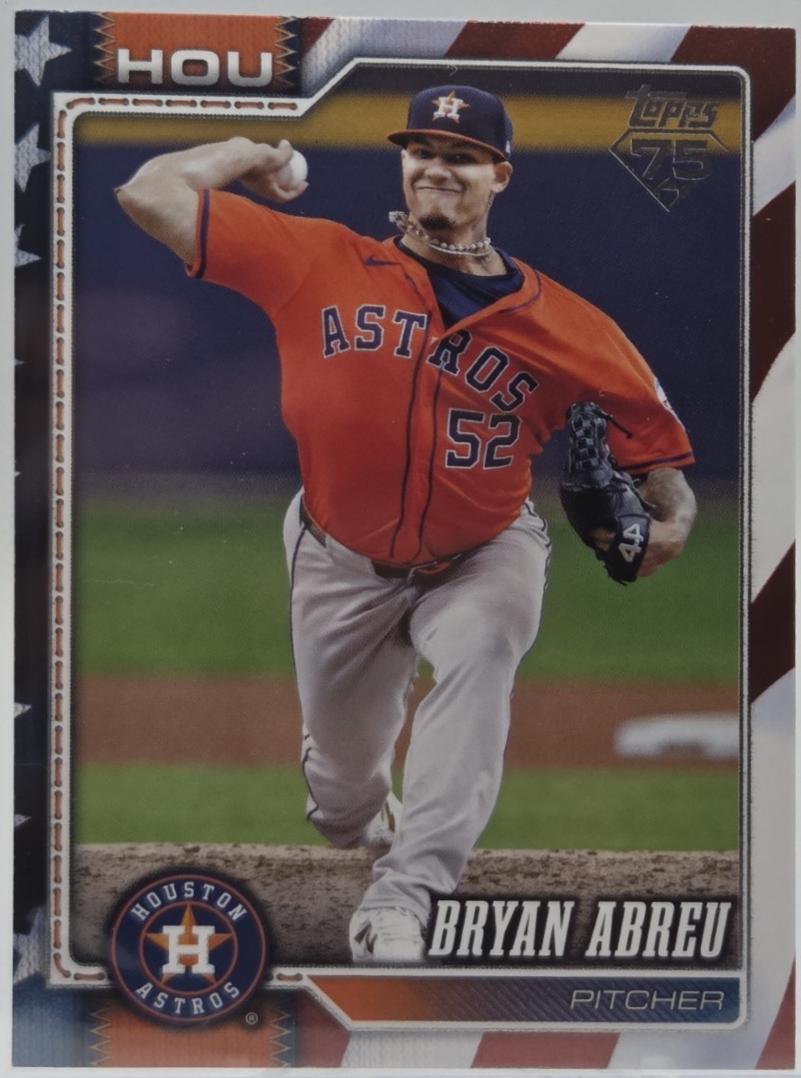 Bryan Abreu [Independence Day] (2026 Topps)