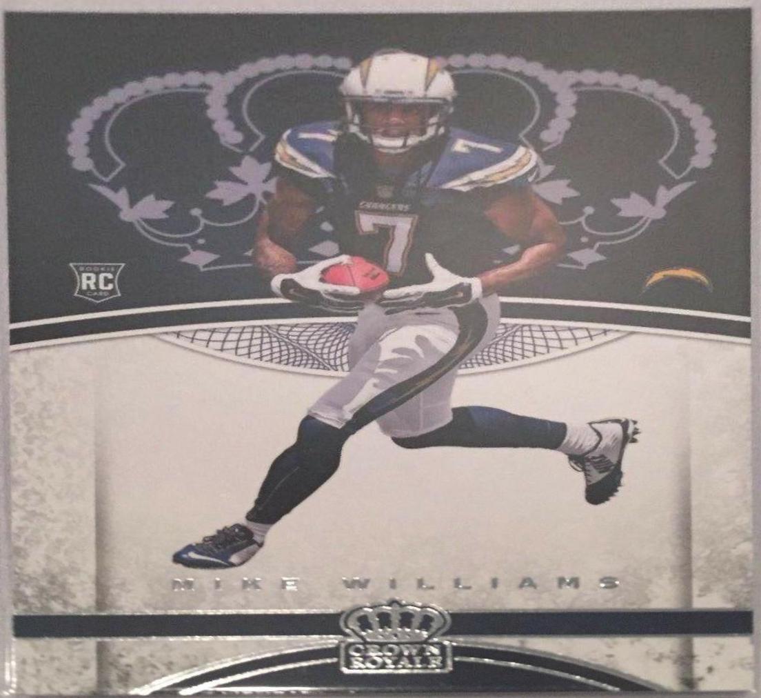 Mike Williams #86 Football Cards 2017 Panini Crown Royale