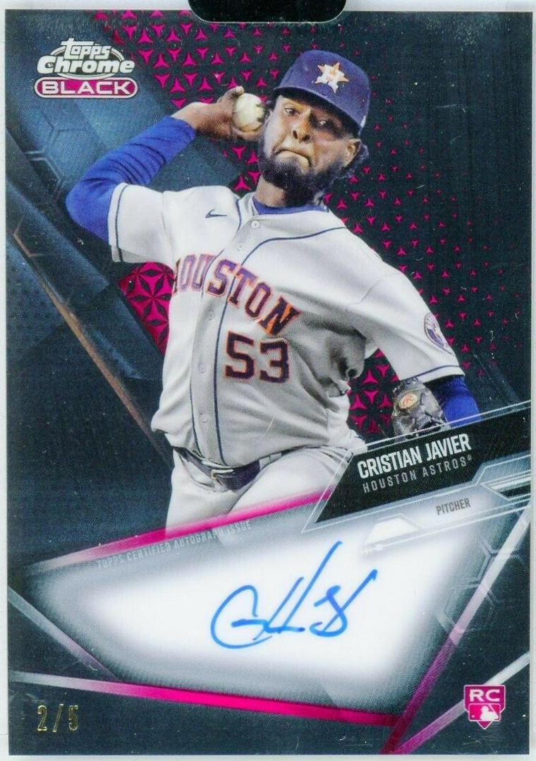 Cristian Javier [Red Refractor] #CBA-CJA