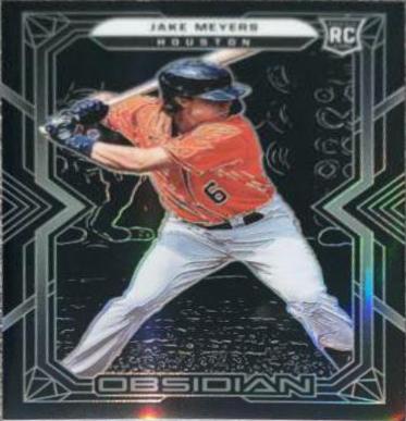 Jake Meyers #16 Baseball Cards 2022 Panini Chronicles Obsidian