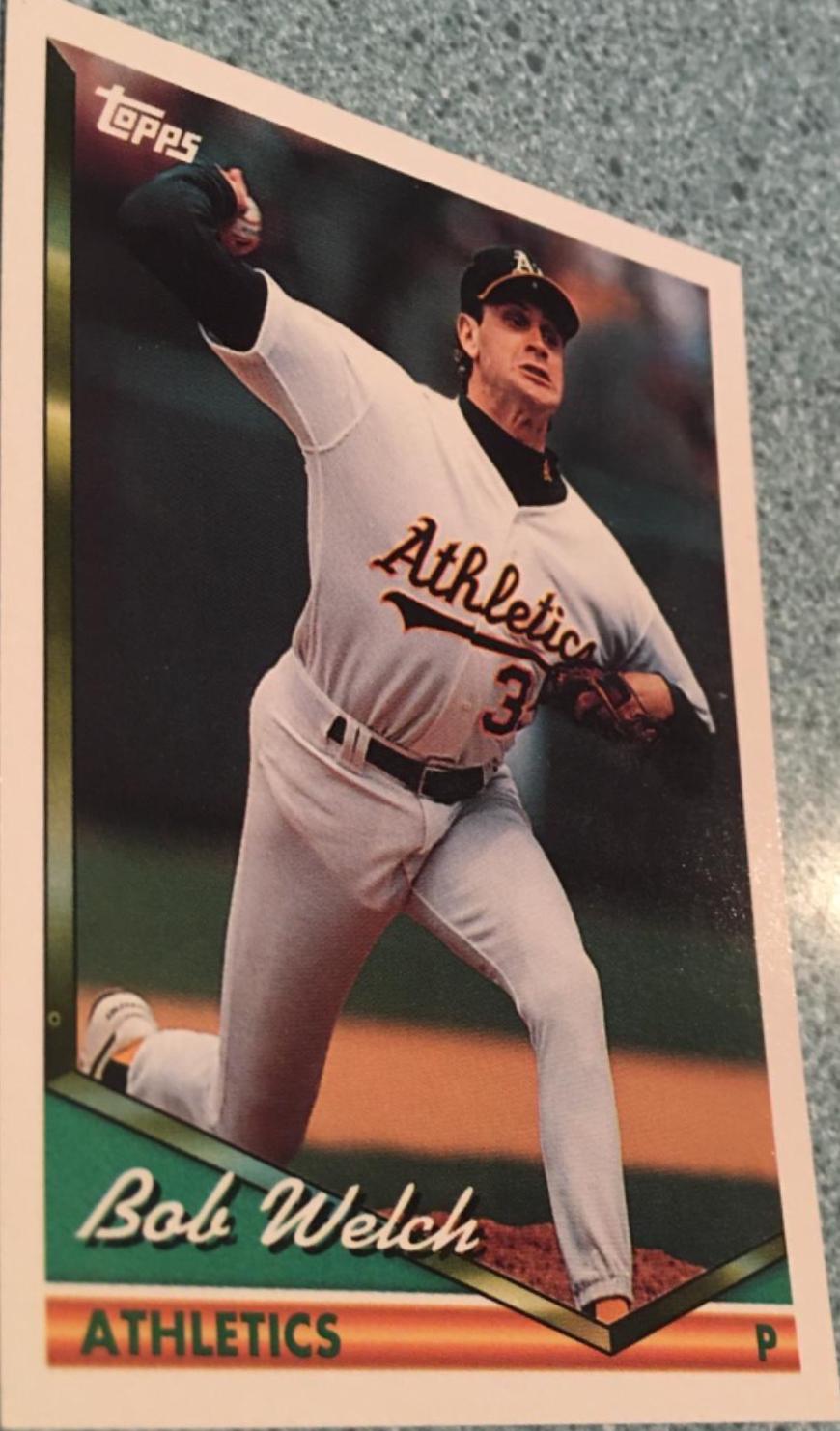 Bob Welch #521 Baseball Cards 1994 Topps