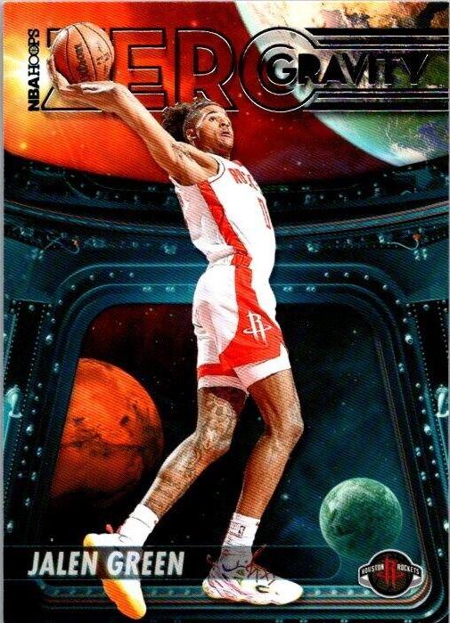 Jalen Green #15 Basketball Cards 2022 Panini Hoops Zero Gravity