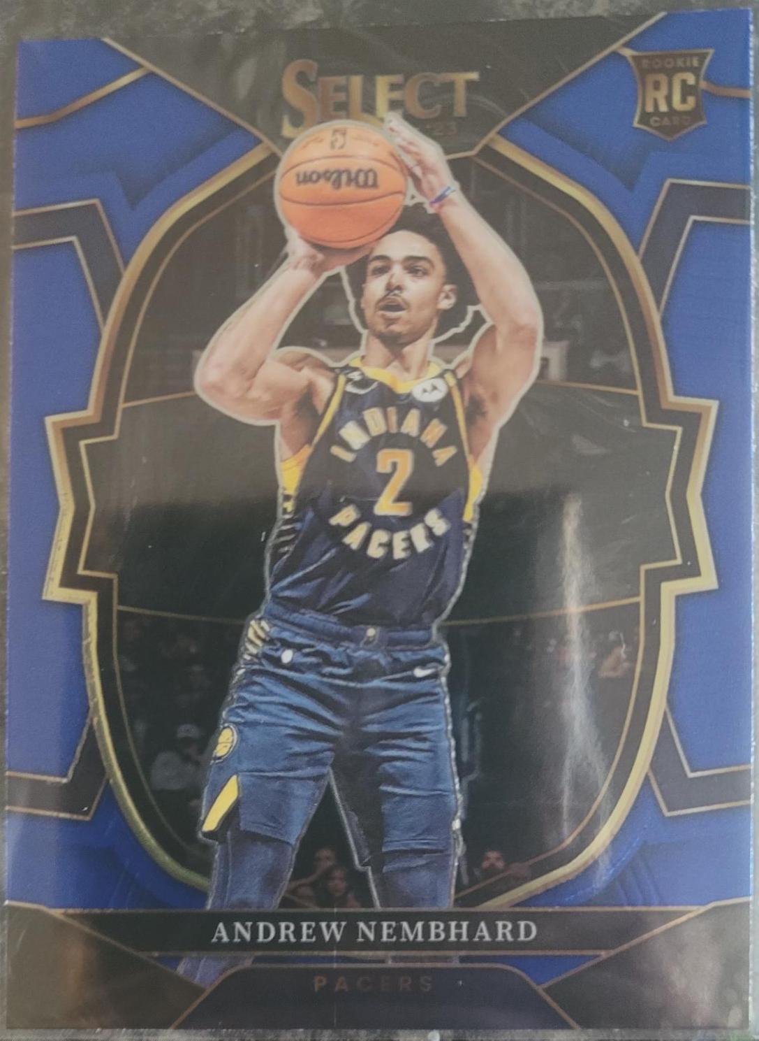 Andrew Nembhard #77 Basketball Cards 2022 Panini Select
