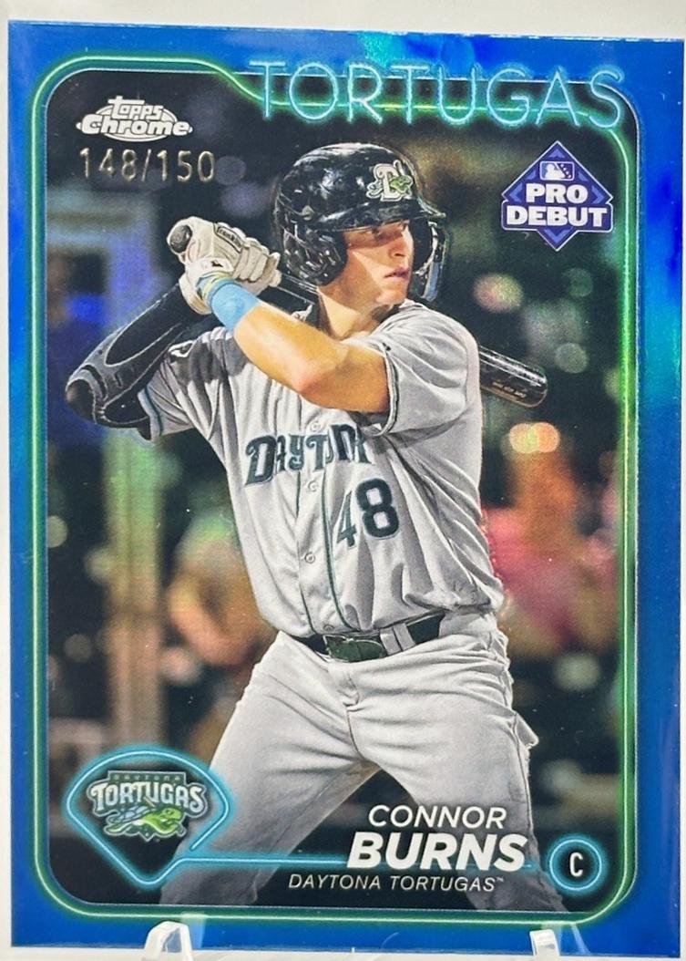 Connor Burns [Blue Refractor] #PDC-49
