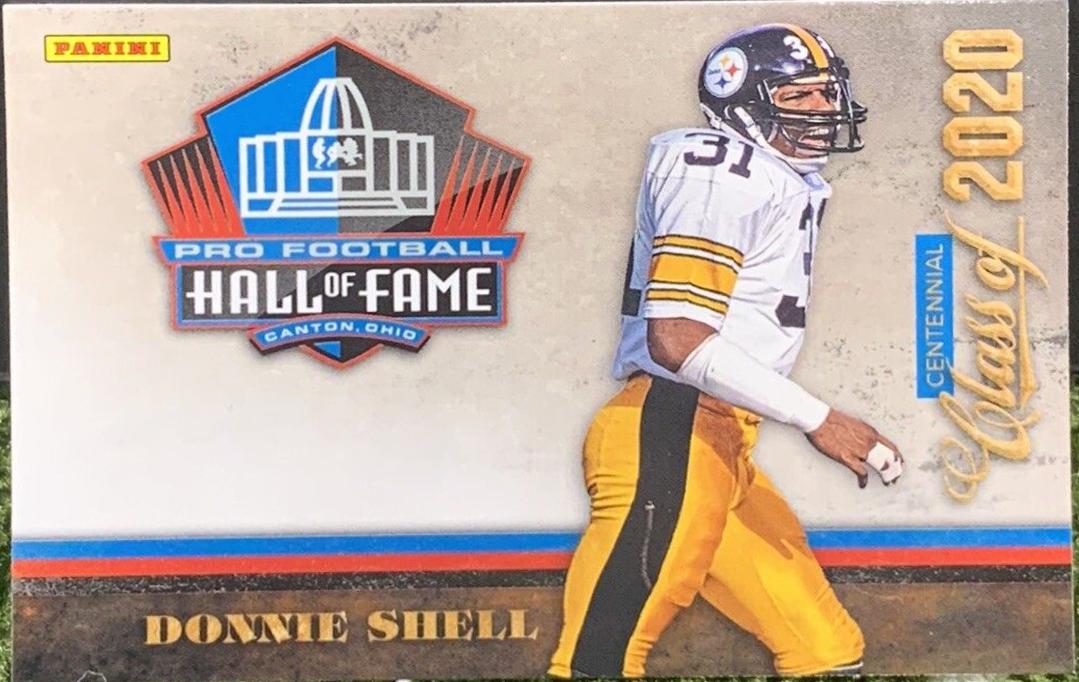 Donnie Shell #12 Football Cards 2020 Panini Hall of Fame
