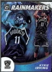 Kyrie Irving #8 Basketball Cards 2019 Panini Donruss Optic Rainmakers
