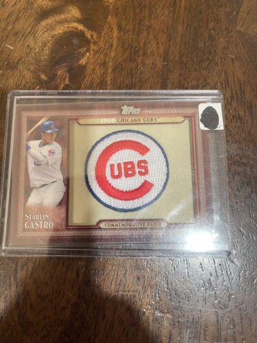 Starlin Castro #TLMP-SC Baseball Cards 2011 Topps Commemorative Patch