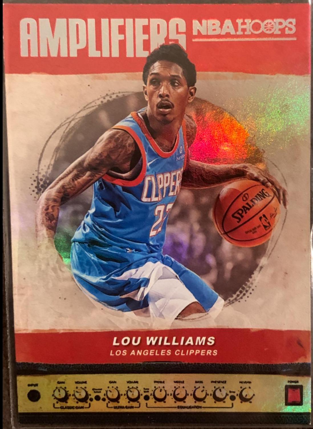 Lou Williams #AMP-6 Basketball Cards 2018 Panini Hoops Amplifiers
