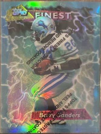 Barry Sanders [Refractor w/ Coating] #166