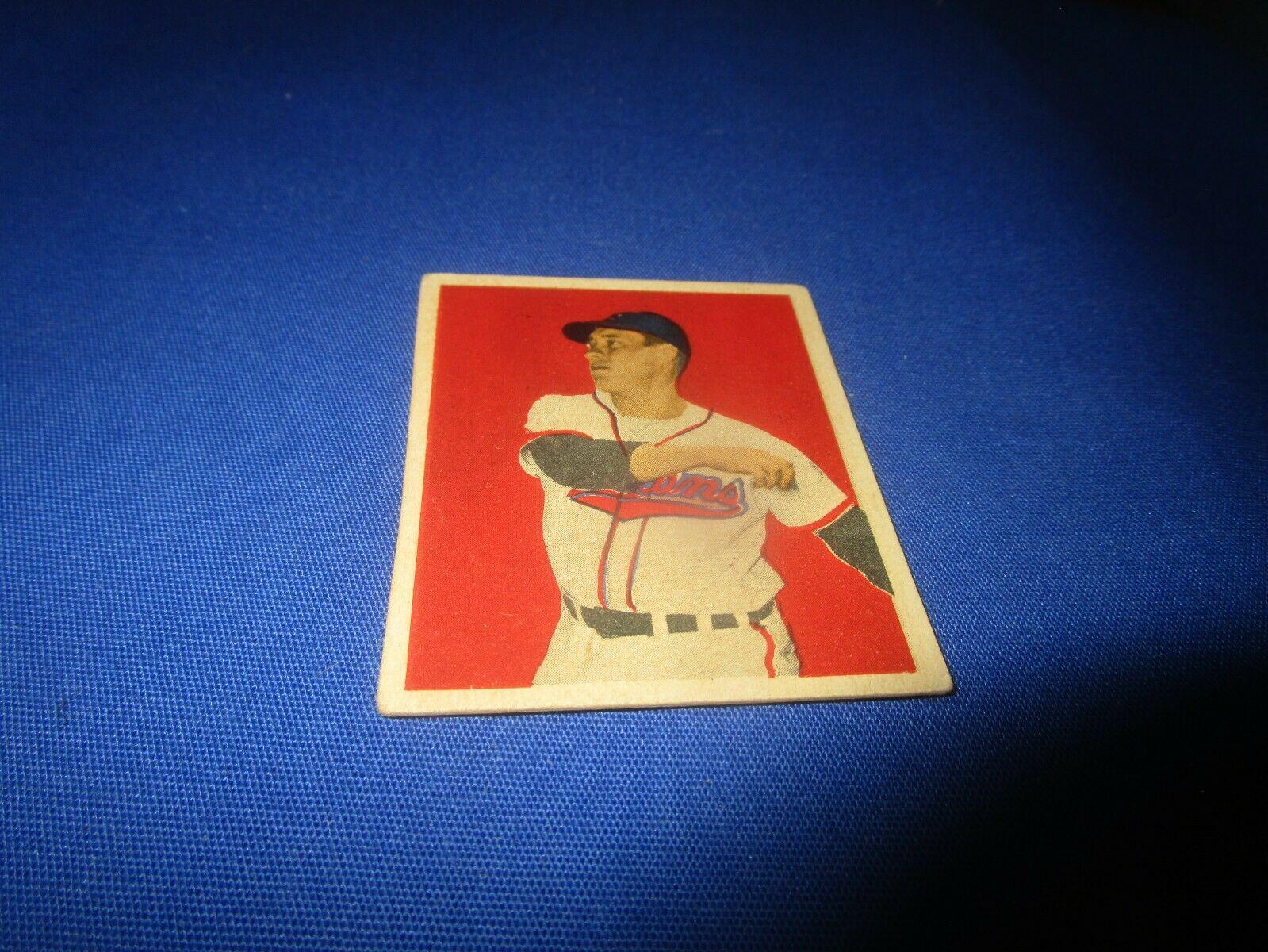 Bob Feller #27 Baseball Cards 1949 Bowman