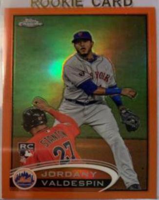 Jordany Valdespin [Orange Refractor] #195