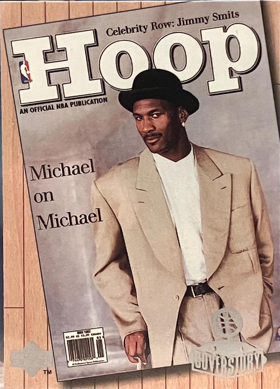 Michael Jordan #C5 Basketball Cards 1998 Upper Deck MJ Living Legend Cover Story
