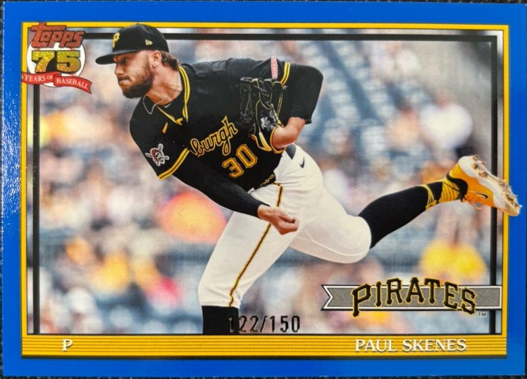 Paul Skenes [Blue] #T91-50 Prices | 2026 Topps 1991 | Baseball Cards