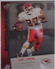 Larry Johnson #49 Football Cards 2006 Upper Deck Rookie Debut