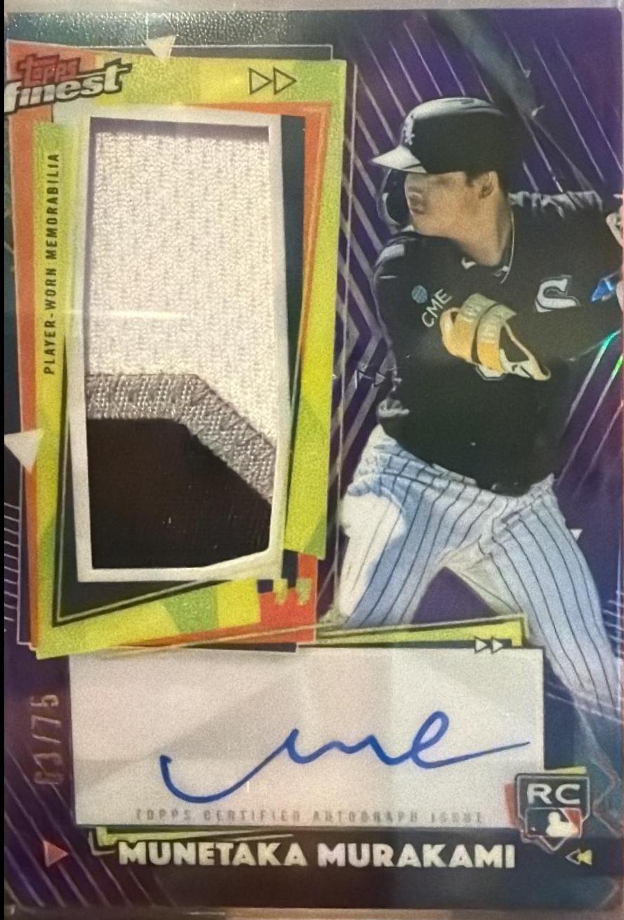 Munetaka Murakami [Purple] #RPA-MM Prices | 2026 Topps Finest