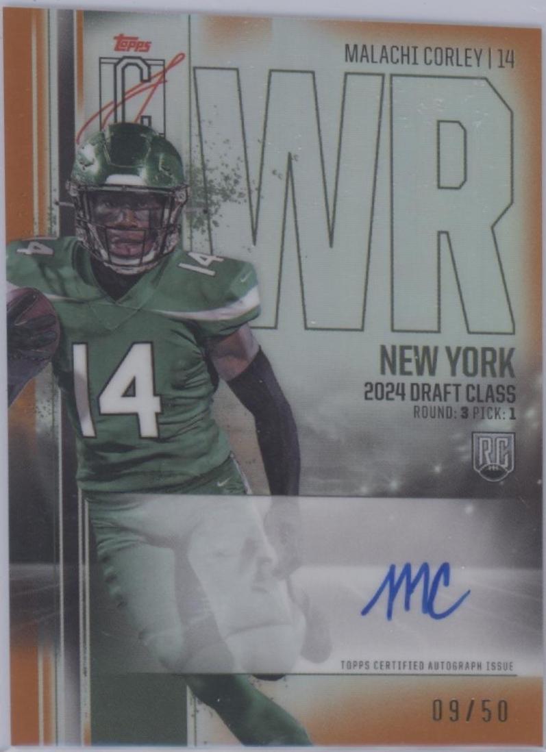 Malachi Corley [Orange Refractor] #RCV-MC