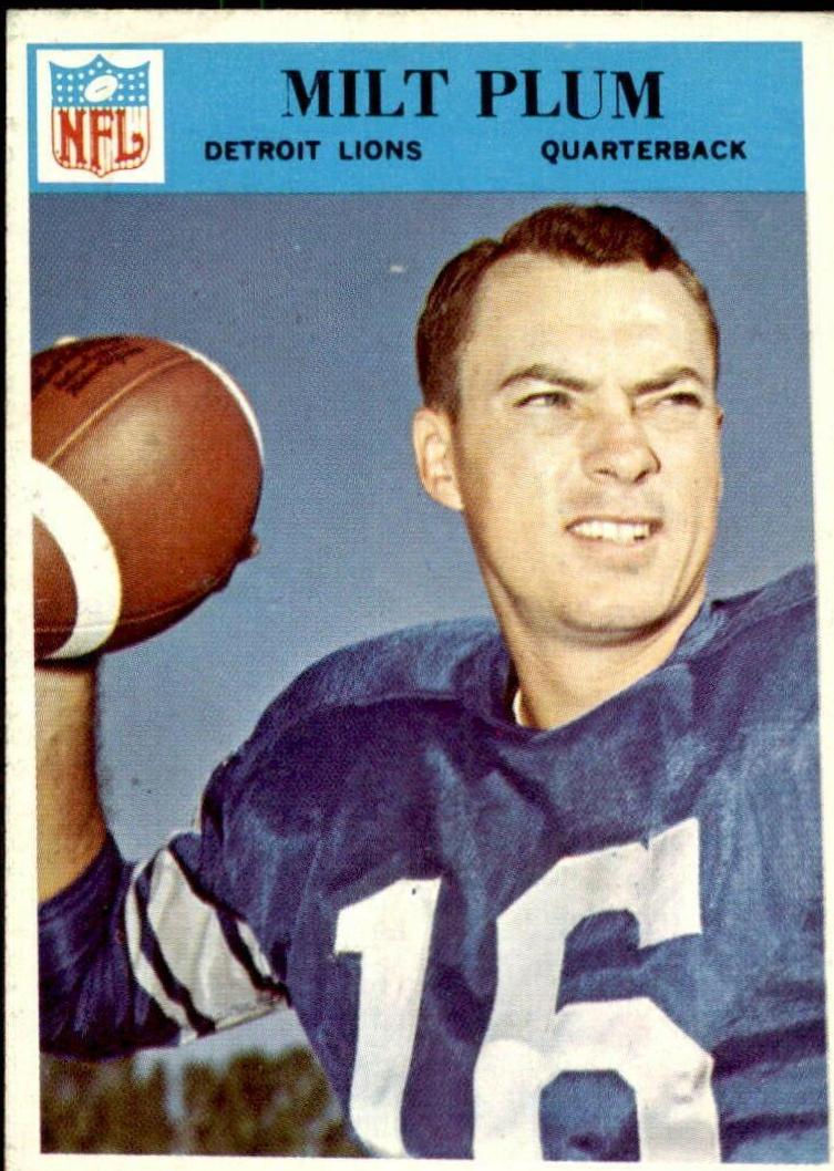 Milt Plum #72 1966 Philadelphia Football