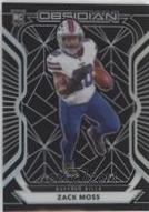 ZACK MOSS #131 Football Cards 2019 Panini Obsidian