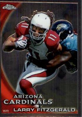 Larry Fitzgerald #C180 2010 Topps Chrome Football
