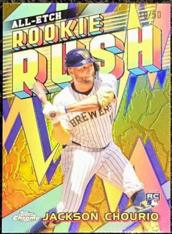Jackson Chourio [Gold Refractor] #CAERU-3