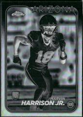Marvin Harrison Jr. [Negative Refractor] #204 Prices | 2024 Topps