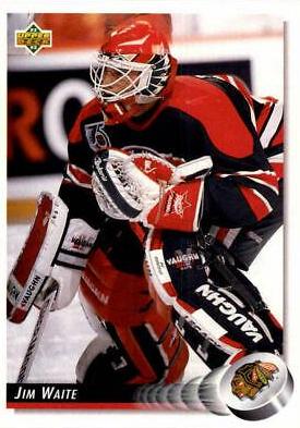 Jim Waite #67 Hockey Cards 1992 Upper Deck