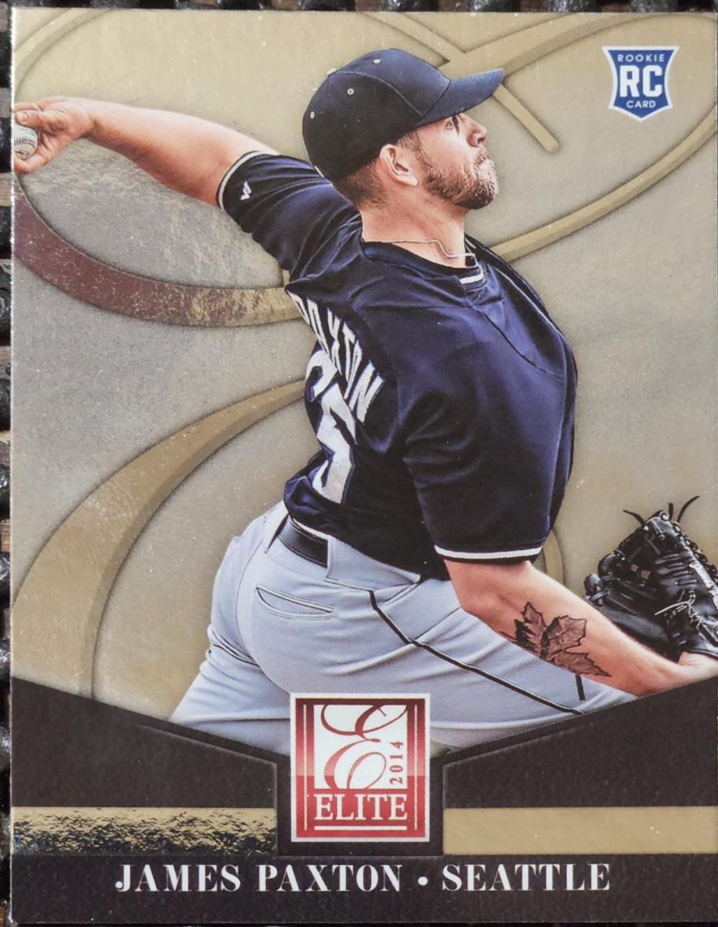 James Paxton #89 Baseball Cards 2014 Panini Elite