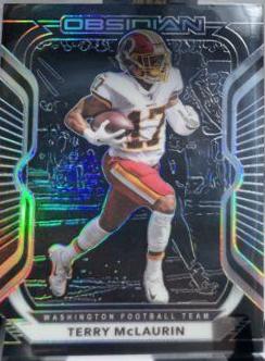 Terry McLaurin #3 Football Cards 2020 Panini Obsidian