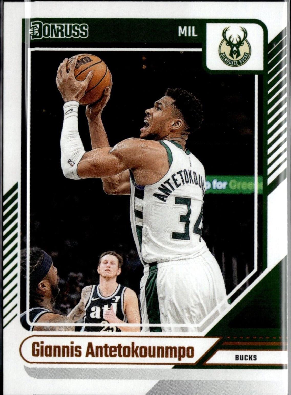 Giannis Antetokounmpo #172 Basketball Cards 2024 Panini Donruss