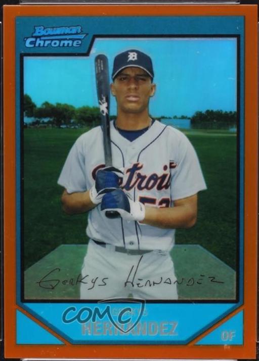Gorkys Hernandez [Orange Refractor] #BC190