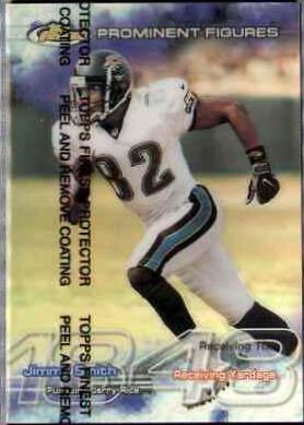 Jimmy Smith #PF59 1999 Topps Finest Prominent Figures Football