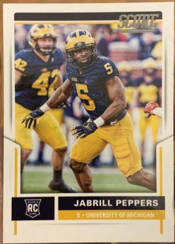 Jabrill Peppers #357 Football Cards 2017 Panini Score
