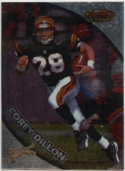 Corey Dillon #108 Football Cards 1997 Bowman's Best