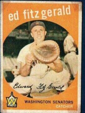 Ed Fitzgerald #33 Baseball Cards 1959 Venezuela Topps
