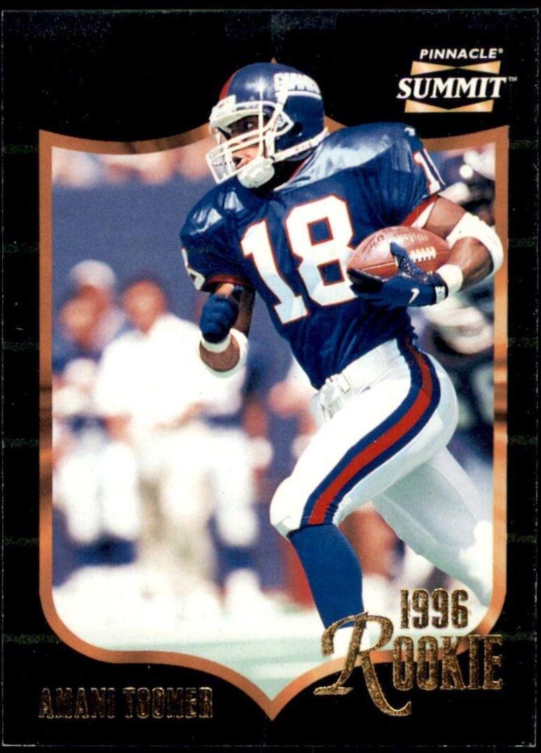 Amani Toomer #164 Football Cards 1996 Summit
