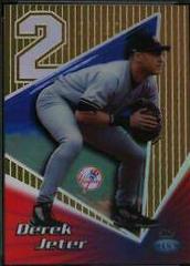Derek Jeter [Pattern 23] #24B Baseball Cards 1999 Topps Tek Gold Prices