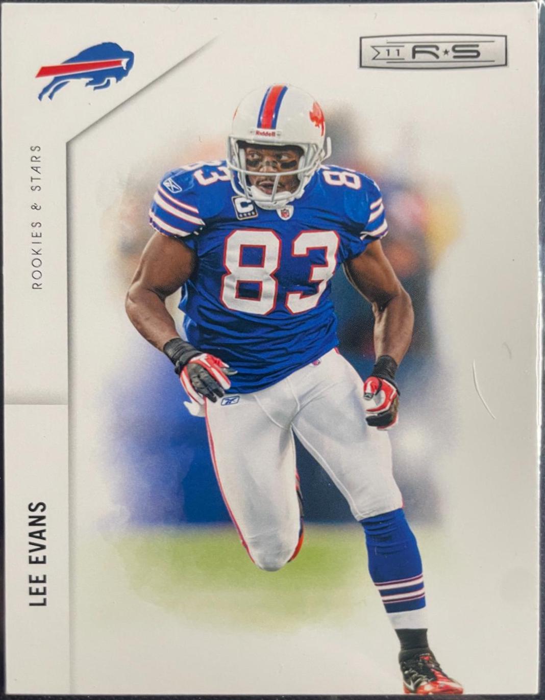 Lee Evans #17 Football Cards 2011 Panini Rookies & Stars