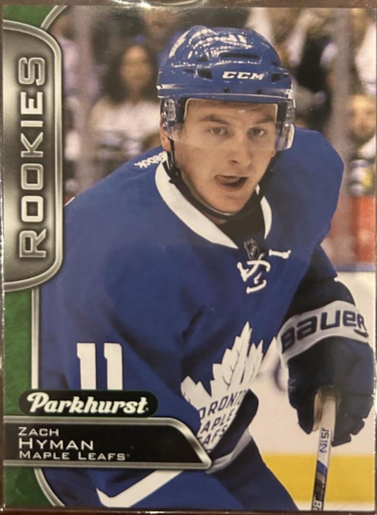 Zach Hyman #363 Hockey Cards 2016 Upper Deck Parkhurst