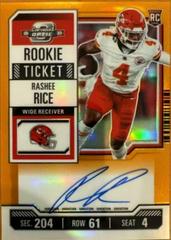 Rashee Rice [Orange RPS Autograph Variation] #129 Prices | 2023