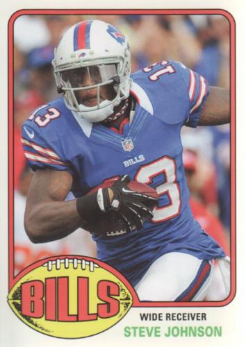 Steve Johnson #18 Football Cards 2013 Topps Archives