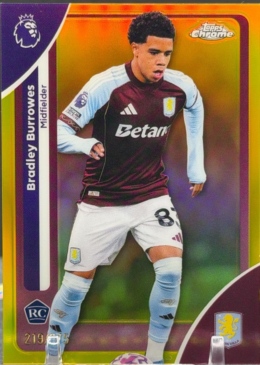 Bradley Burrowes [Yellow Refractor] #29