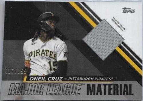 Oneil Cruz #MLM2-OC 2024 Topps Major League Material Baseball