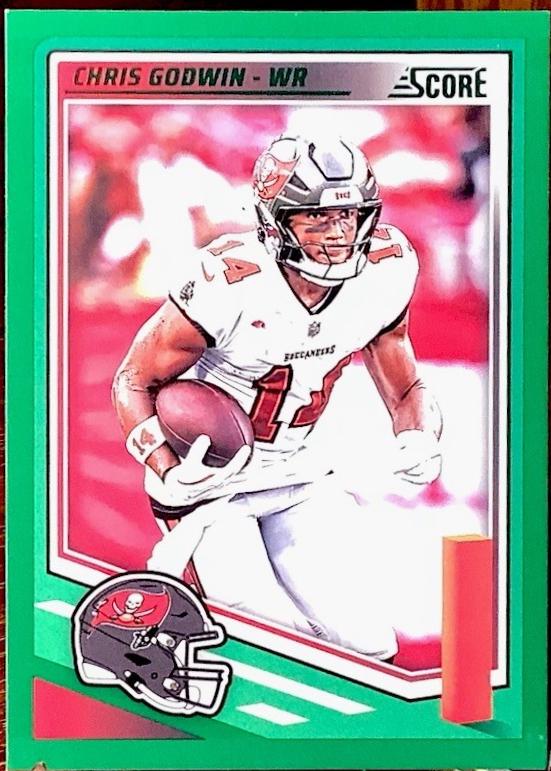 Chris Godwin [Green] #188 Prices | 2025 Panini Score | Football Cards