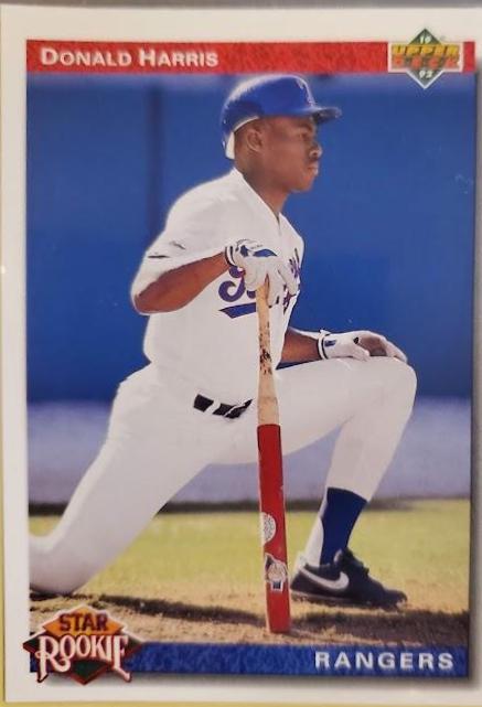 Donald Harris #11 Baseball Cards 1992 Upper Deck