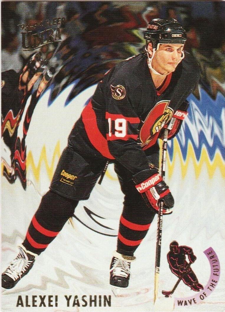 Alexei Yashin #20 Hockey Cards 1993 Ultra Wave of the Future