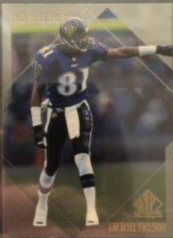 Michael Jackson #43 Football Cards 1997 SP Authentic