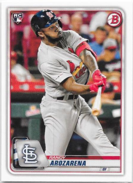 Randy Arozarena #24 Baseball Cards 2020 Bowman