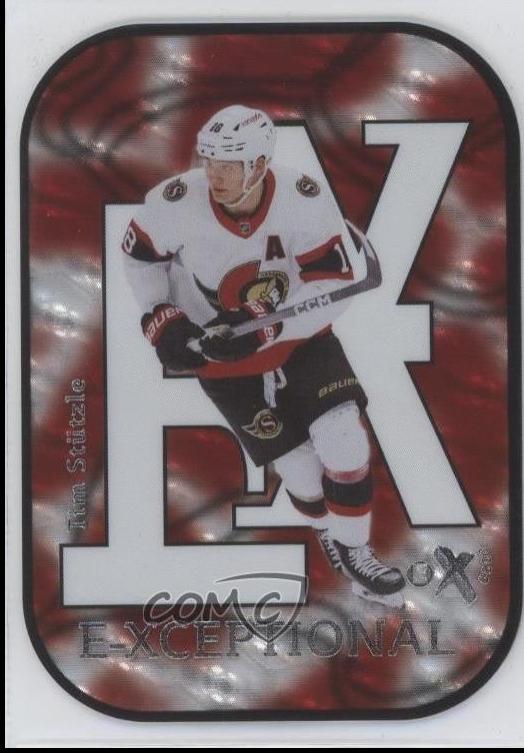 Tim Stutzle #21 2023 Skybox E X 2000 E Xceptional Hockey